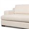 Hudson Modern Classic Heathered Ivory Crypton Sofa - 96&quot;