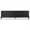 Matthew Modern Classic Black Oak Media Console - 94&quot;