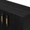 Matthew Modern Classic Black Oak Media Console - 94&quot;