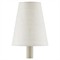 Jodie Coastal Beach Cream Grasscloth Tapered Chandelier Shade