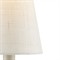 Jodie Coastal Beach Cream Grasscloth Tapered Chandelier Shade
