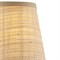 Jodie Coastal Beach Natural Grasscloth Tapered Chandelier Shade