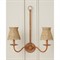 Eliza Coastal Beach Natural Seagrass Scalloped Chandelier Shade