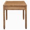 Mako Coastal Beach Brown Rattan Writing Desk