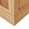 Cathy Modern Classic Natural Oak Media Cabinet - 78&quot;