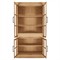 Cathy Modern Classic Natural Oak Display Cabinet