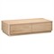 Rex Modern Classic Natural Oak Rectangular Storage Coffee Table