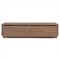 Rex Modern Classic Brown Walnut Rectangular Storage Coffee Table