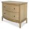 Melanie Updated Traditional Brown Oak Nightstand
