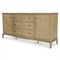 Melanie Updated Traditional Brown Oak Media Cabinet - 79&quot;