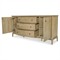 Melanie Updated Traditional Brown Oak Media Cabinet - 79&quot;