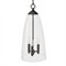 Maiden Updated Traditional Glass Shade Bronze Pendant