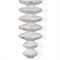 Fishbone Coastal Beach Whitewash Birch Wood Sconce
