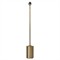 Amoura Modern Classic Aged Brass Iron Task Floor Lamp