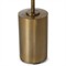 Amoura Modern Classic Aged Brass Iron Task Floor Lamp