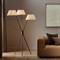 Fienna Modern Classic Bronze Iron Tripod Floor Lamp