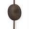 Ansel Updated Traditional Bronze Iron Linen Bell Armed Sconce
