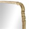 Loren French Country Antique Gold Metal Arched Floor Mirror - 81&quot;