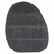 Brentwood Modern Classic Dark Grey Iron Oval Wall Mirror