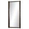Vexel Updated Traditional Dark Brown Oak Full Length Floor Mirror