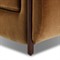 Riley Mid Century Modern Brown Velvet Performance Barrel Chair