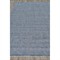 Emmeline Coastal Beach Blue Silk Solid Rug - 6&#39;x9&#39;