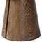 Mira Modern Classic Brown Velvet Dark Wood Round Stool