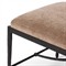 Jane Updated Traditional Altair Mushroom Bronze Iron Rectangular Stool