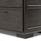 Manvel Modern Classic Smoked Black Oak Media Cabinet - 85&quot;