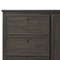 Manvel Modern Classic Smoked Black Oak Media Cabinet - 85&quot;