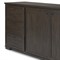 Manvel Modern Classic Smoked Black Oak Media Cabinet - 85&quot;