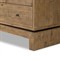 Rayan Rustic Lodge Natural Brown Reclaimed Wood Double Dresser