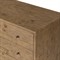 Rayan Rustic Lodge Natural Brown Reclaimed Wood Double Dresser