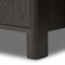 Slade Rustic Lodge Black Oak Wood Media Cabinet - 94&quot;