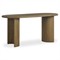 Paris Modern Classic Light Brown Oak Oval Desk