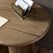 Paris Modern Classic Light Brown Oak Oval Desk
