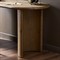 Paris Modern Classic Light Brown Oak Oval Desk