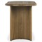 Paris Modern Classic Light Brown Oak Oval Desk
