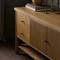 Chris Rustic Lodge Brown Oak Media Cabinet - 82&quot;