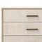 Rosal Modern Classic Light Oak Natural Woven Rush Double Dresser