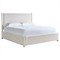 Leith Modern Classic Light Grey Wood Bed - Queen