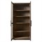 Alwyn Modern Classic Brown Oak Display Cabinet