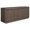 Alwyn Modern Classic Brown Oak Textured Media Cabinet - 85&quot;