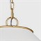 Visual Comfort Studio Aldric Updated Traditional Gild Steel 2 Light Pendant