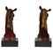 Nolan Updated Traditional Brown Horse Bookends