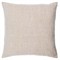 Damian Updated Traditional Cream Floral Linen Throw Pillow - 20x20