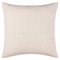Alexine Updated Traditional Beige Linen Embroidered Throw Pillow - 20x20