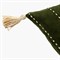 Sandor Updated Traditional Green Velvet Lumbar Pillow - 13x36