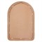 Marlowe Coastal Beach Natural Corn Husk Arched Wall Mirror