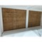 Riona Modern Classic White Pine Wood Woven Rattan Display Case